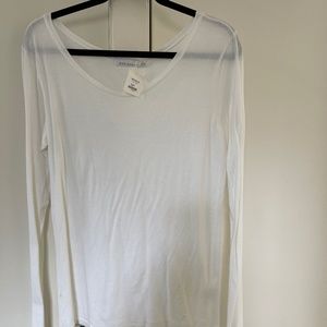 White Long Sleeve T-Shirt